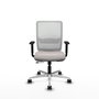 PIQUERAS Y CRESPO Silla de oficina Haches Blanco con mecanismo Sincro/Traslack