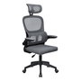Mars Gaming Silla Ergonómica MGC-ERGOPRO Gris Transpirable Soporte Lumbar Ajustable Profesional y Gaming Comodidad Avanzada