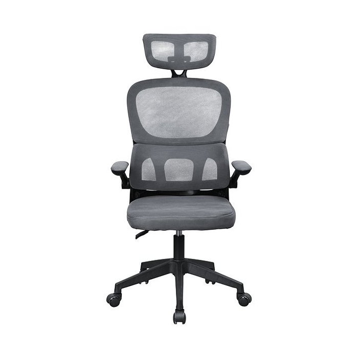 Mars Gaming Silla Ergonómica MGC-ERGOPRO Gris Transpirable Soporte Lumbar Ajustable Profesional y Gaming Comodidad Avanzada