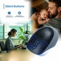 Ewent EW3243 Ratón Inalámbrico Negro y Gris
