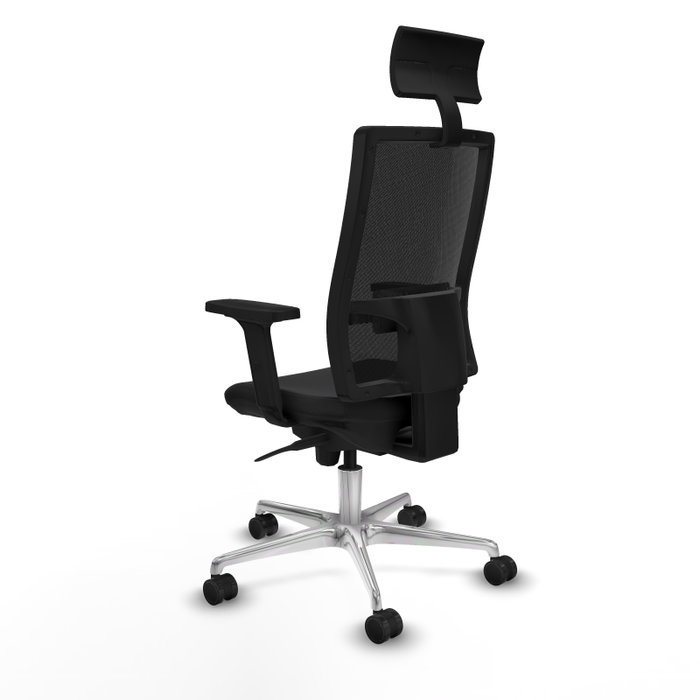 PIQUERAS Y CRESPO Silla de oficina Horna con mecanismo Sincro en Negro PIQUERAS Y CRESPO Silla de oficina Horna con mecanismo Sincro en Negro