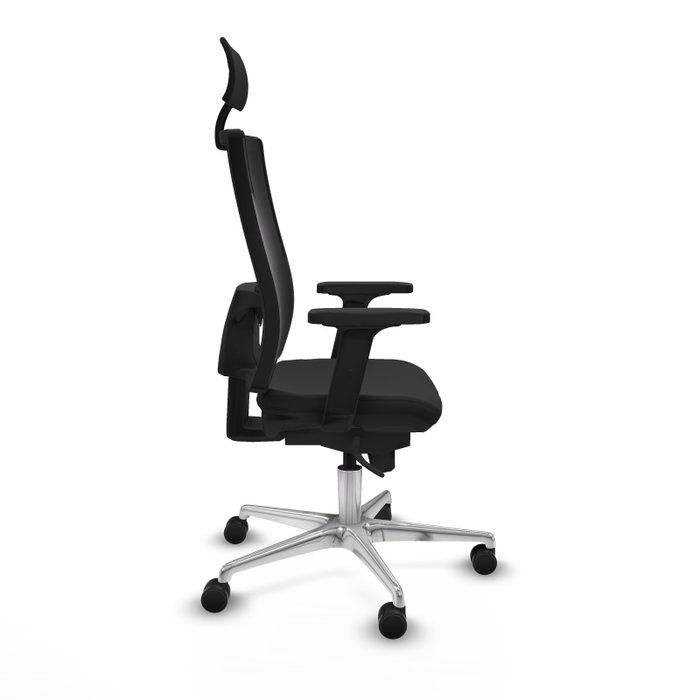 PIQUERAS Y CRESPO Silla de oficina Horna con mecanismo Sincro en Negro PIQUERAS Y CRESPO Silla de oficina Horna con mecanismo Sincro en Negro