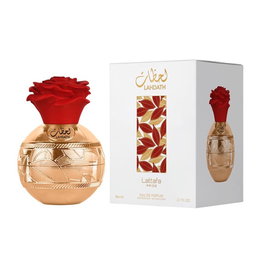 Lattafa LAHDATH Eau de Parfum Vapo 80 ml para Mujer - Fragancia Floral Dulce, Tipo Roses Vanille