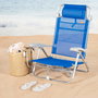 AKTIVE Silla de Playa Plegable