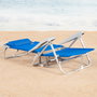 AKTIVE Silla de Playa Plegable