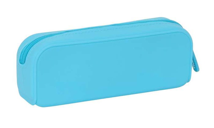 Estuche Escolar Benetton Spring Azul cielo 18.5 x 7.5 x 5.5 cm