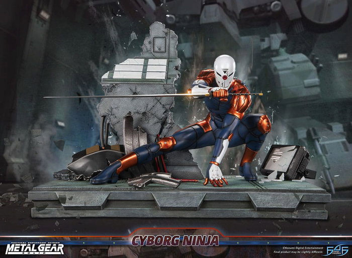 First 4 Figures Metal Gear Solid Estatua Cyborg Ninja (Gray Fox) 41 cm First 4 Figures Metal Gear Solid Estatua Cyborg Ninja (Gray Fox) 41 cm