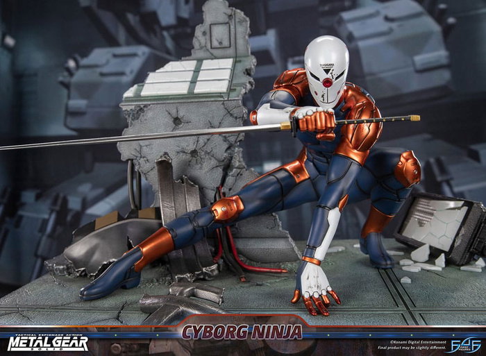 First 4 Figures Metal Gear Solid Estatua Cyborg Ninja (Gray Fox) 41 cm First 4 Figures Metal Gear Solid Estatua Cyborg Ninja (Gray Fox) 41 cm