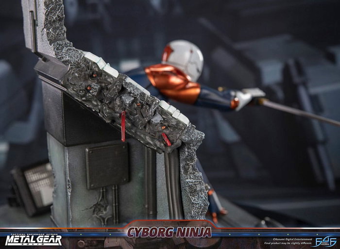 First 4 Figures Metal Gear Solid Estatua Cyborg Ninja (Gray Fox) 41 cm First 4 Figures Metal Gear Solid Estatua Cyborg Ninja (Gray Fox) 41 cm