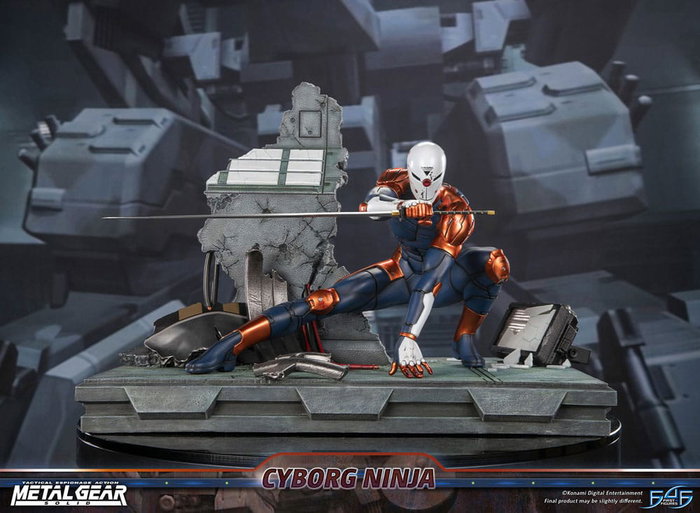 First 4 Figures Metal Gear Solid Estatua Cyborg Ninja (Gray Fox) 41 cm First 4 Figures Metal Gear Solid Estatua Cyborg Ninja (Gray Fox) 41 cm