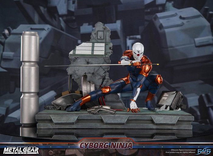 First 4 Figures Metal Gear Solid Estatua Cyborg Ninja (Gray Fox) 41 cm First 4 Figures Metal Gear Solid Estatua Cyborg Ninja (Gray Fox) 41 cm