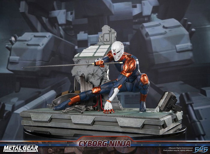 First 4 Figures Metal Gear Solid Estatua Cyborg Ninja (Gray Fox) 41 cm First 4 Figures Metal Gear Solid Estatua Cyborg Ninja (Gray Fox) 41 cm