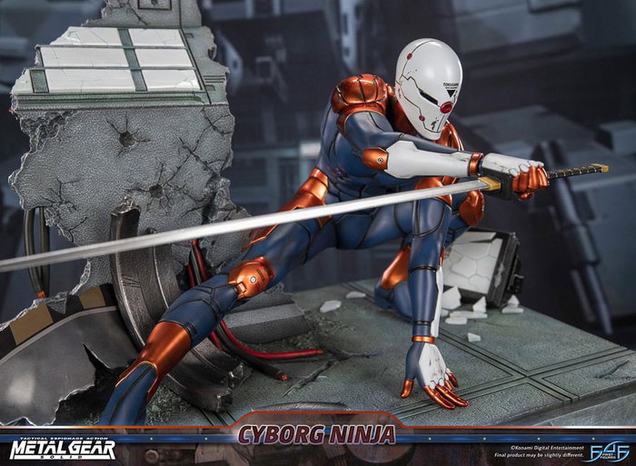First 4 Figures Metal Gear Solid Estatua Cyborg Ninja (Gray Fox) 41 cm First 4 Figures Metal Gear Solid Estatua Cyborg Ninja (Gray Fox) 41 cm