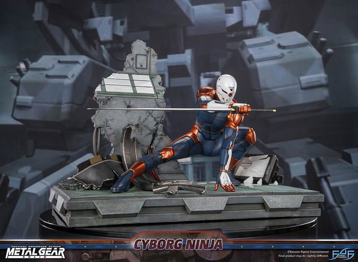 First 4 Figures Metal Gear Solid Estatua Cyborg Ninja (Gray Fox) 41 cm First 4 Figures Metal Gear Solid Estatua Cyborg Ninja (Gray Fox) 41 cm