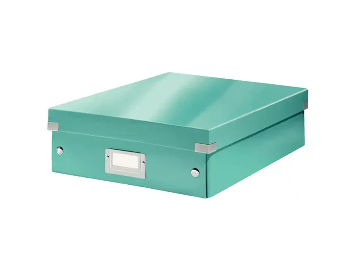 Leitz Click&Store Caja Organizadora Mediana Turquesa Leitz Click&Store Caja Organizadora Mediana Turquesa
