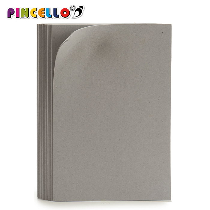 Pincello Juego 10 Láminas Goma Eva Gris 45x65 cm (Set de 12)