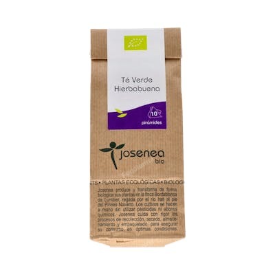 JOSENEA Té Verde con Hierbabuena 10 Bolsas JOSENEA Té Verde con Hierbabuena 10 Bolsas