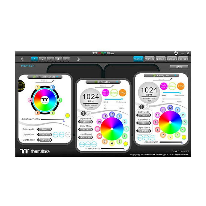 Thermaltake Floe DX RGB 360 TT Premium Edition Refrigeración Líquida 360mm Negro