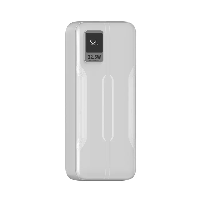 Leotec LEPOW20W22W Power Bank Batería Externa 20000 mAh Carga Rápida 22.5W PD 20W, 3 Puertos (USB-C + 2 USB-A) con Pantalla LCD, Tecnología PD 3.0 y QC 3.0, Blanco Leotec LEPOW20W22W Power Bank Batería Externa 20000 mAh Carga Rápida 22.5W PD 20W, 3 Puertos (USB-C + 2 USB-A) con Pantalla LCD, Tecnología PD 3.0 y QC 3.0, Blanco