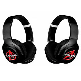 ERT GROUP Auriculares Inalambricos Vengadores Avengers Marvel Bluetooth 5.0 8h Bateria Plegables Sonido Claro Microfono HD