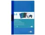Liderpapel Carpeta dossier con pinza lateral azul translúcido DIN A4