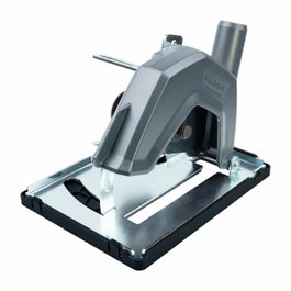 Wolfcraft Soporte guía de aspiración de polvo y guía para amoladora angular