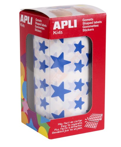 Apli Gomets Estrella Azul 12,5 mm y 19,5 mm Apli Gomets Estrella Azul 12,5 mm y 19,5 mm