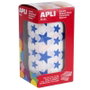Apli Gomets Estrella Azul 12,5 mm y 19,5 mm