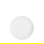 Summa Alba Platillo Café en Porcelana, Diámetro 15 cm, para Vajilla (Set de 12)