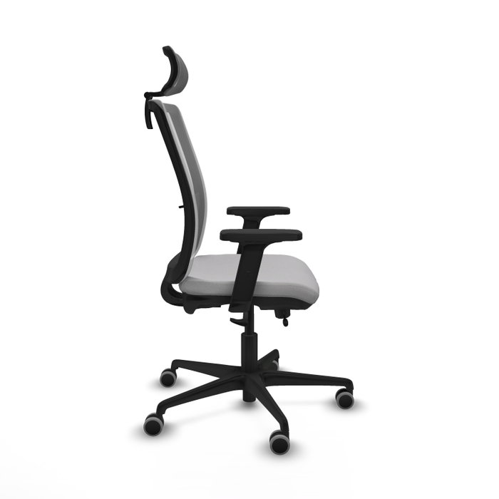 PIQUERAS Y CRESPO Silla de oficina Haches con mecanismo Sincro/Traslack Gris