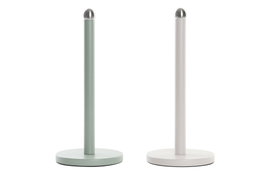 DKD Home Decor Surtido de 2 Portarrollos de Metal 15x15x34 cm