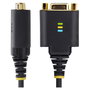 StarTech.com Adaptador USB a RS-232 DB-9 Hembra con Módem Nulo y Chipset FTDI, 30cm