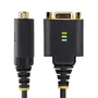 Startech Cable Adaptador USB a Módem Nulo Serie DCE 0,3 m USB tipo A a DB-9