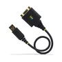 Startech Cable Adaptador USB a Módem Nulo Serie DCE 0,3 m USB tipo A a DB-9