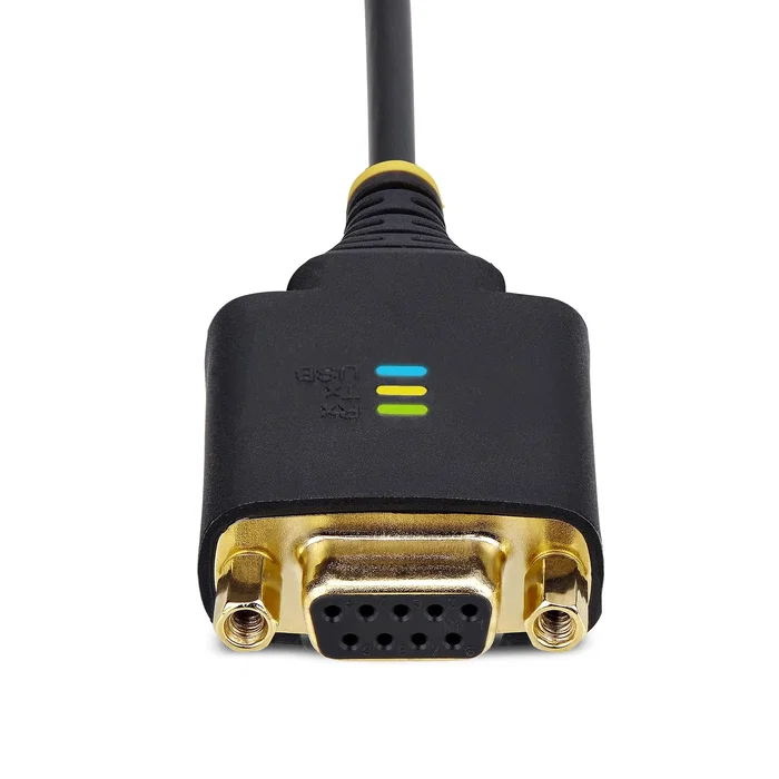 Startech Cable Adaptador USB a Módem Nulo Serie DCE 0,3 m USB tipo A a DB-9 Startech Cable Adaptador USB a Módem Nulo Serie DCE 0,3 m USB tipo A a DB-9