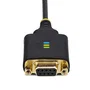 Startech Cable Adaptador USB a Módem Nulo Serie DCE 0,3 m USB tipo A a DB-9
