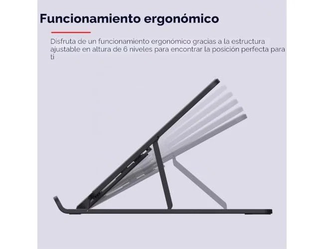 Trust Primo Soporte Plegable para Portátil y Tableta 16 Pulgadas Gris