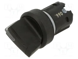 SIEMENS Interruptor rotativo 22mm de 3 posiciones, negro