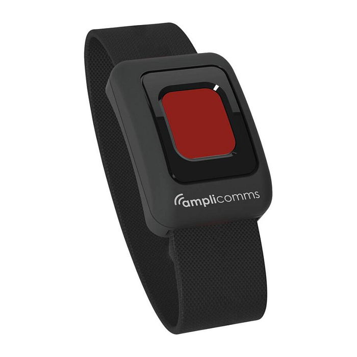 amplicomms BigTel 50 Alarm Plus Duo Teléfono Analógico con Identificador de Llamadas y Botones Grandes Gris Oscuro