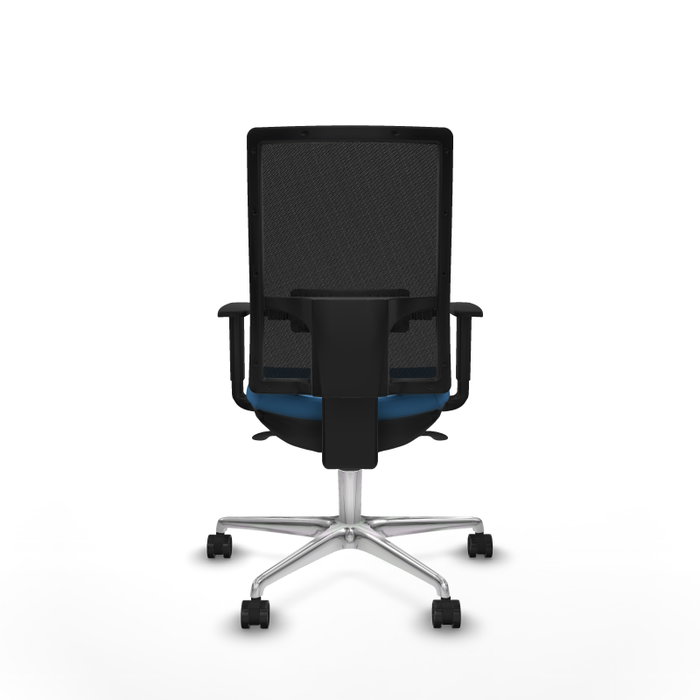 PIQUERAS Y CRESPO Silla de oficina Horna con mecanismo Sincro, Azul claro y Negro PIQUERAS Y CRESPO Silla de oficina Horna con mecanismo Sincro, Azul claro y Negro