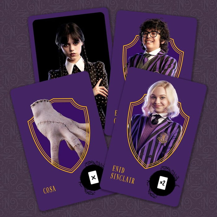 SD GAMES Juego de cartas Criaturas y Excluidos Miércoles Wednesday Español