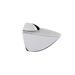 HERRAJES ALK Pelikano Soporte Estante para Cristal y Madera Regulable 0-40mm Zamak Cromo