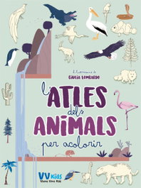 VV KIDS. VICENS VIVES KIDS, ATLES DELS ANIMALS PER ACOLORIR