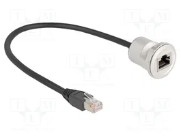 DeLOCK 88187 Prolongador Ethernet Cat5e STP 0,3 m