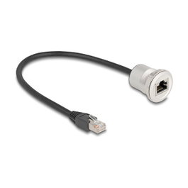 DeLOCK 88187 Cable de red Cat5e STP con toma RJ45 y latiguillo de 30 cm