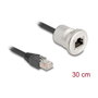 DeLOCK 88187 Cable de red Cat5e STP con toma RJ45 y latiguillo de 30 cm
