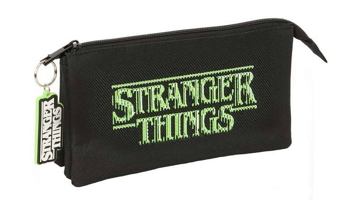 Safta Portatodo Triple Stranger Things 22x12x3cm Safta Portatodo Triple Stranger Things 22x12x3cm