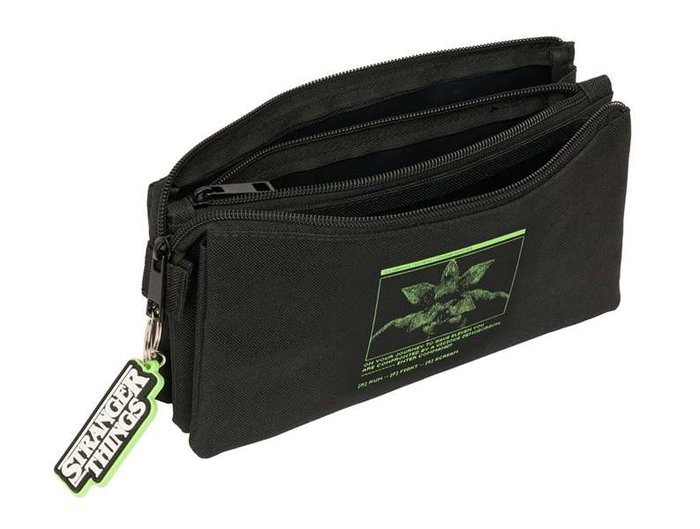 Safta Portatodo Triple Stranger Things 22x12x3cm Safta Portatodo Triple Stranger Things 22x12x3cm