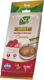 Farmina N&D Prime Cat Creamy Pollo y Atún 15x60g