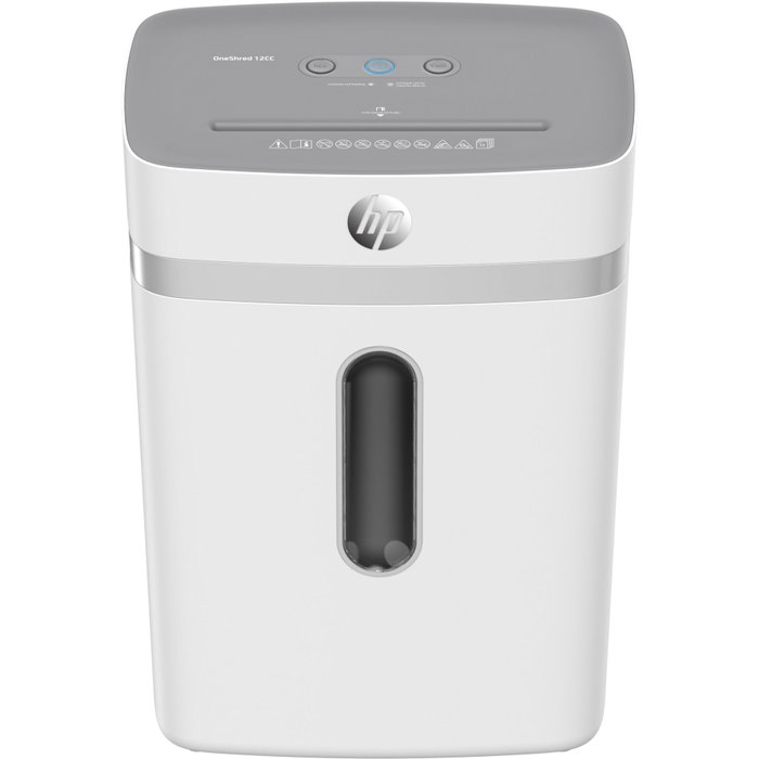 HP OneShred 12CC Blanco, 12 hojas, Nivel P-4